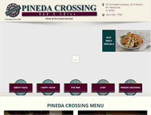 Tablet Screenshot of pinedacrossing.com
